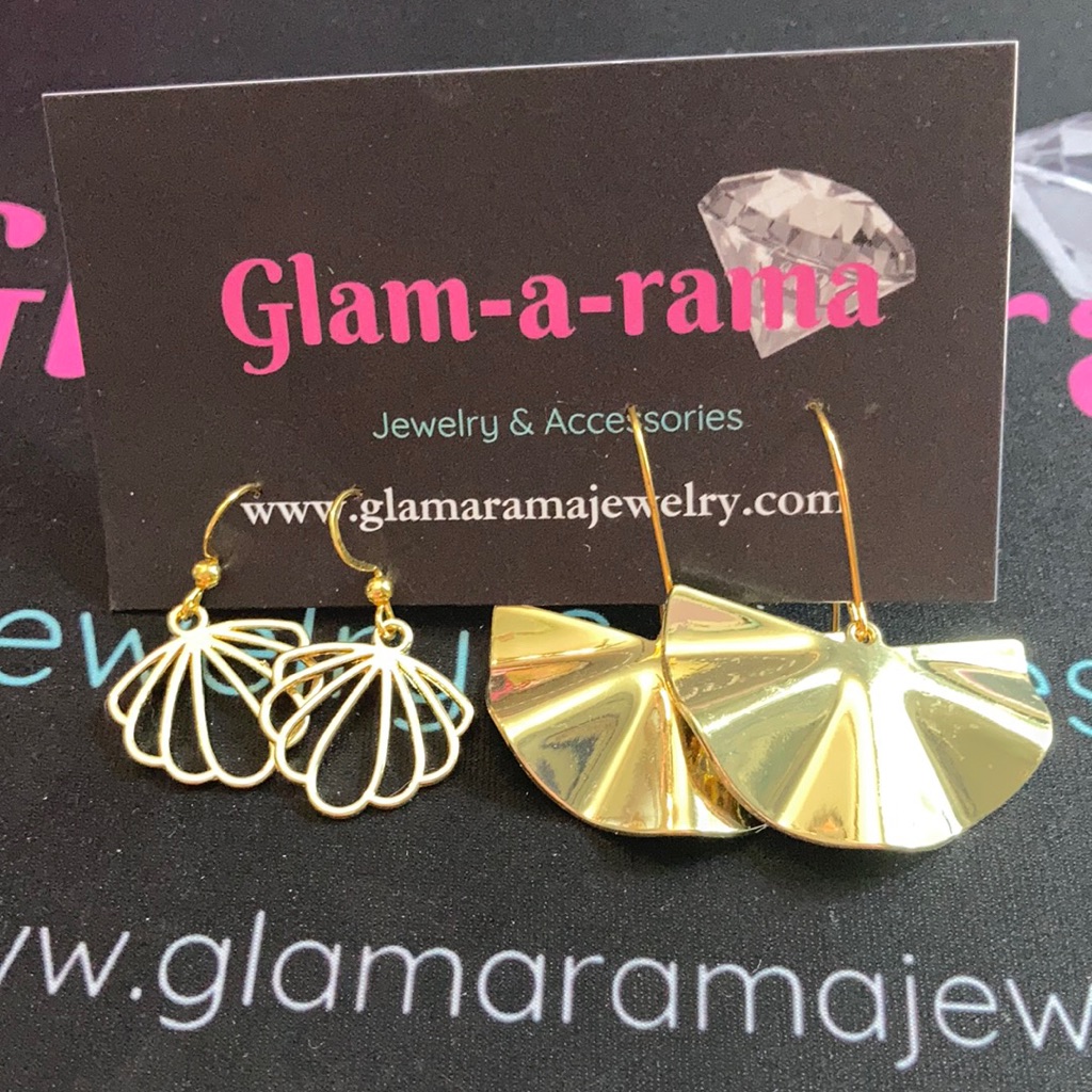 Gold Earring Set